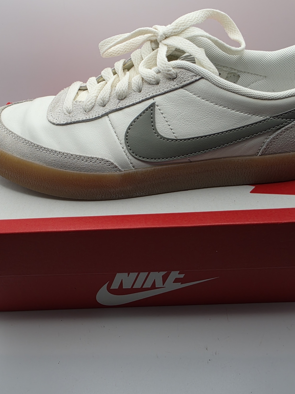 Nike Killshot 2 Leather Sail Light Army Gum Yellow Sneakers Womens 8.5 Eu40